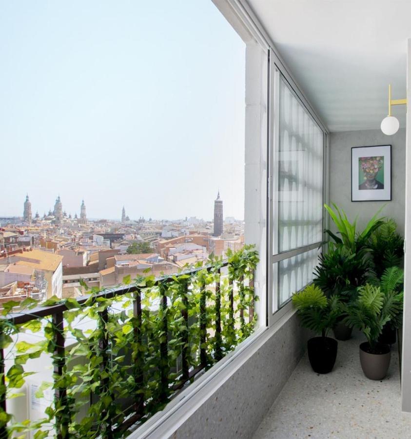 El Balcon De Plaza Santo Domingo Daire Zaragoza Dış mekan fotoğraf